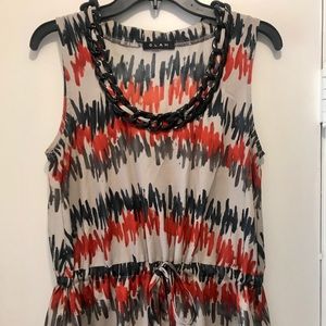 Printed Shift Dress